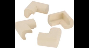 Gerimport Foam hoekbeschermers - voor de baby - 4x stuks - voor tafel / kasten - veiligheid voor kinderen