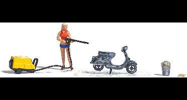 Busch - A-set: Tankstelle H0 (2/19) * (Bu7833) - modelbouwsets, hobbybouwspeelgoed voor kinderen, modelverf en accessoires