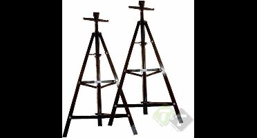 Hoge assteun set van 2 stuks, 2000 kg, min. Hoogte 1745mm, max. Hoogte 2128mm