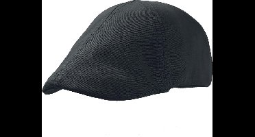 Atlantis Gatsby Street Flat Cap (Pakket van 2) (Zwart)