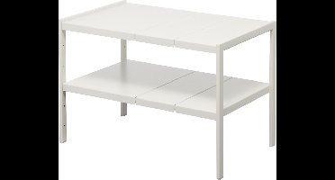 Yamazaki Keukenkast Organizer Uitschuifbaar - 2 niveaus - Tower - Wit