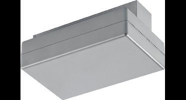 Spanningsrail Voedingsconnector met Fasewisselaar - DUOLINE - 2 Fase - Mat Titaan