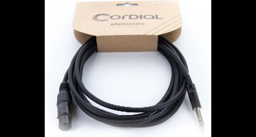 Cordial EM 0.5 FV Microkabel 0,5 m - Microfoonkabel