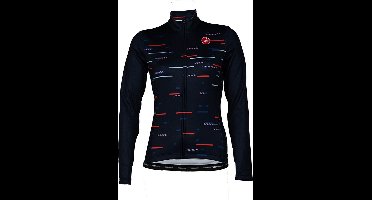 Castelli Fietsshirt lange mouwen Dames Blauw - THERMAL LS W JERSEY SAVILE BLUE-S