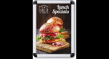 Kliklijst Slim A4 Ronde Hoeken 20 Mm - Syna KRA4R20