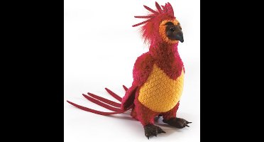 The Noble Collection Harry Potter Fawkes - Pluche knuffel van 23 x 30 cm