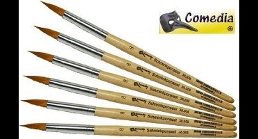 Schminkpenseel Comedia rond maat 8