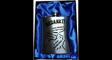 Paperdreams - Zakfles - Bedankt - 210ml