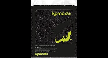 Komodo Caco Zand - Bodembedekking - 4 kg - Zwart