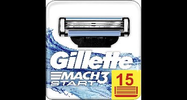 Gillette - Mach3 Start - Navulmesjes - 15 Stuks