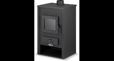 Viking Choice CV Houtkachel - Zwart staal - Vrijstaand 15kW met Watermantel