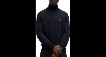 BOSS ORANGE Akiro_s Truien & Vesten Heren - Sweater - Hoodie - Vest- Donkerblauw - Maat S