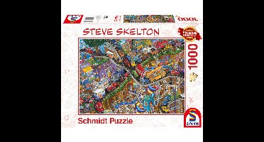 Schmidt Spiele Steve Skelton - Alles in Bewegung - 1000 Teile.