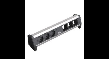 Bachmann 902.002 power uitbreiding 3 AC-uitgang(en) Zwart, Zilver