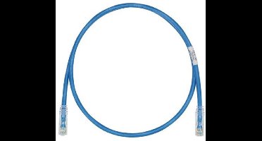 Panduit 0.5m Cat6e netwerkkabel Blauw 0,5 m U/UTP (UTP)