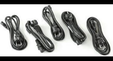 Zebra 105950-015 electriciteitssnoer Zwart Netstekker type F IEC C13