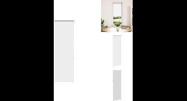 vidaXL Rolgordijn - Rolgordijnen - Dag- En Nachtgordijn - Verduisterend Rolgordijn - Rolgordijn verduisterend 45x130cm stofbreedte 40,7 cm polyester