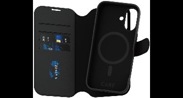 CARE by PanzerGlass Feature Case Tango Two-in-One Wallet w. MagSafe iPhone 16