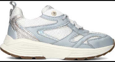 Xsensible Brooklyn Women Sneakers - Leer - Dames - Blauw - Maat 37