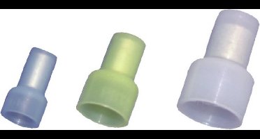 Weidmüller 1491580000 Eindconnector 1.5 mm² 2.5 mm² Volledig geïsoleerd Blauw (transparant) 100 stuk(s)