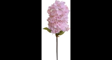Buitengewoon de boet - Kunst hortensia pluim lichtroze 85 cm