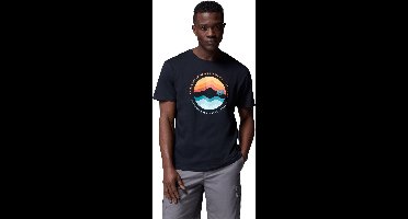 Columbia Path Lake II Graphic Tee, Mannen, Zwart, T-shirt, maat: M