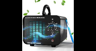 ApexArte® Ozon Generator - Ozon Apparaat - Ozongenerator - Luchtreiniger - Lucht Verschoner - Lucht Sterilisatie - Zwart