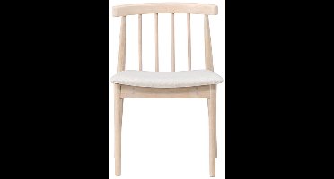 Flora eetkamerstoel whitewash.