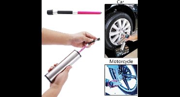 Draagbare elektrische mini compressor met ingebouwde accu