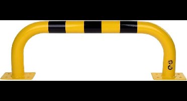 Beschermbeugel - Geel/Zwart - 1120 mm (B) x 350 mm (H) - Gegalvaniseerd en gepoedercoat (voor buitengebruik)
