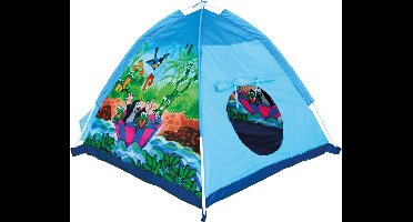 Bino Speeltent Mole Junior 115 X 91 Cm Polyester Blauw de kleine mol