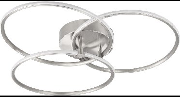 HighLight plafondlamp Circles - mat staal