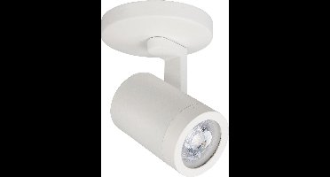 Opbouwspot Aston | Wit Metaal | Rond | GU10 | 1-voudig | ⌀ 10cm