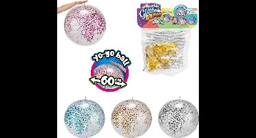 Opblaasbare Glitter Ballon, 60cm