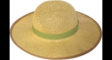 Esschert Design Strohoed Dames 39 Cm Polyester Bruin One-size