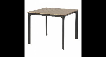 Outdoor Living tuintafel Arezzo 90x90xH74 cm - antraciet