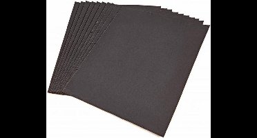 Waterproof schuurpapier pak van 10 stuks K240