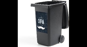 Container sticker Kado man - Vaderdag - Quote - Beste opa ooit - Spreuken - 40x60 cm - Kliko sticker