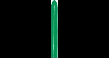 260 - Forest Green - sempertex - 50 Stuks - modeleerballon, kindercrea