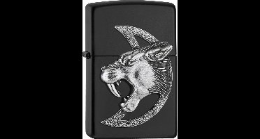 Aansteker Zippo Saber Toothed Tiger Emblem