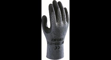 Showa 310 Latex werkhandschoen - Zwart - 9 (L)