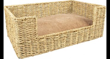 Duvo+ Laguna zeegras mand & kussen M 56 x 36 cm - Kat