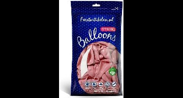 Ballonnen lichtroze 100 stuks