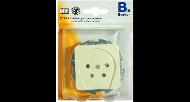 BERKER M2 telefoon wcd+centraalplaat, inbouw | CREME