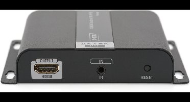 Digitus DS-55125 1 poort HDMI-ontvanger 3840 x 2160 Pixel Zwart