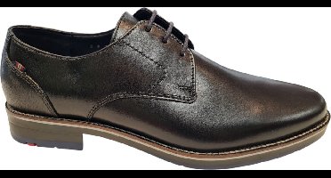 LLoyd Langston Schwarz Heren Nette Veterschoenen - Zwart - 47