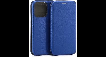 Beline Book Magnetisch iPhone 16 Pro 6,3" hoesje blauw/blauw