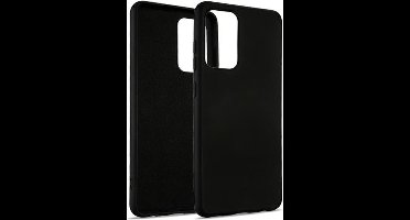 Beline Siliconen Hoesje Samsung A13 4G zwart/zwart