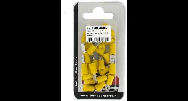 Kabelschoen 6.x0.8 mm 25 stuks blister