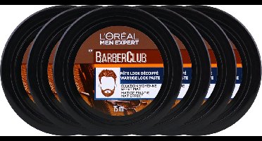 L'Oréal Paris Men Expert Barber Club Wax - Warrige Look - 75 ml - 6x